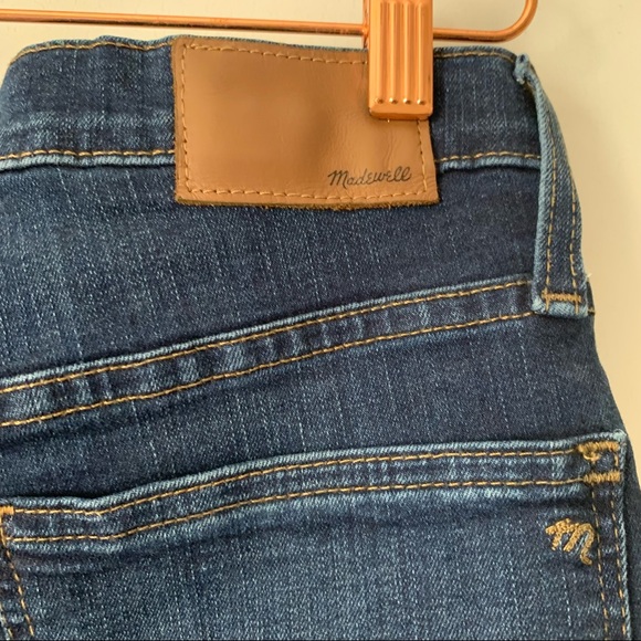 EUC Madewell 10" High-Rise Dark Rinse Skinny Jeans - Picture 4 of 12